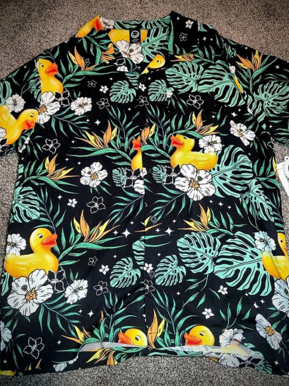 Neff Hawaiian Duck Button-Down